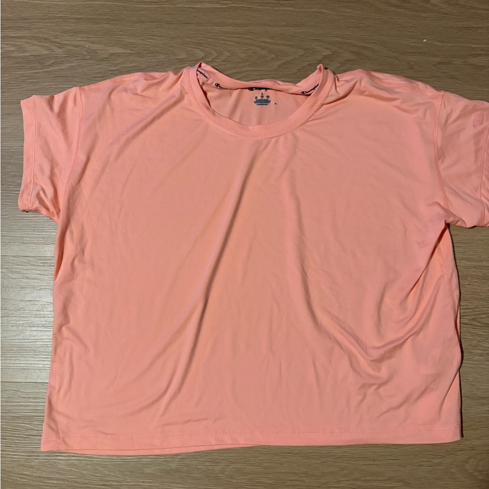 Champion Women's Coral Short Sleeve Tee